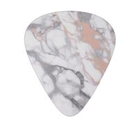 White Marble Rose Gold High-Quality, Wear-Resistant And Tough Guitar Picks Give You A Different Musical Experience