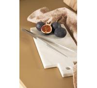 White Marble Serving Board with Handle, 37 x 15 x 1.5 cm