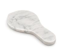 White Marble Spoon Rest - XL Utensil Holder for Stove & Countertop - Handcrafted Stone with Beautiful Packaging - Perfect Kitchen Gift for Housewarming, Birthday, or Thank You