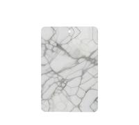 White Marble Veins Pattern Car Air Fresheners 4 Pcs Rectangle Hanging Aromatherapy Tablets Scented Fresheners For Bedroom Bathroom