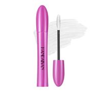 White Mascara,5D Silk Fiber Eyelash Volume with Soft Brush, Lash Sensational Volumizing,Long-Lasting Waterproof No Smudge with False Lash Effect(White)