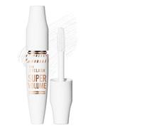 White Mascara Lash Primer,4D Waterproof Thick Fiber Mascara - Volumizing & Lengthening Charming Lashes - Extra Long Thick Lash for Eye Makeup - No Clumping for Halloween, Christmas,parties Makeup
