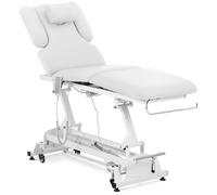 White Massage Table 3 Motors 250 kg - Electric Massage Tables by Physa White