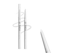 White Matte Eyeliner Waterproof, Swivel Gel Eyeliner Pen with Slanted Angled Tip, Long-Lasting Smudge-Resistant, Silky Creamy Texture, Quick Drying, Highly Pigmented Eyes Make-Up 04