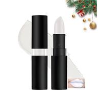 White Matte Lipstick - Waterproof Lip Colour Stick for Cosplay Makeup, Halloween & Fancy Dress - Bold White Lip Look for Parties, Festival & Stage Makeup, Photo Shoots and Everyday Wear