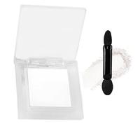 White Matte Single Eyeshadow - High Pigment, Long-Lasting Eyeshadow Palette, Fine Pressed Powder, Smooth Application, Easy for Everyday Makeup