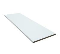 White Melamine Faced Chipboard 15mm 1200 x 305mm, Can be cut to size