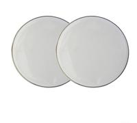 White Mesh Drum Head With Aluminum Frame For Quiet Practice For Sessions Reduced Volume For Sound Control Skin 6 8 10 12 Inch Diameter Cap(6 inch)
