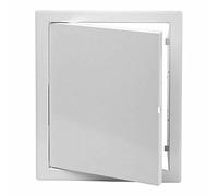White Metal Access Panel 200mm x 200mm Galvanised Steel Inspection Door Flap