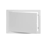 White Metal Access Panel 400mm x 300mm Galvanised Steel Inspection Door Flap