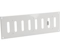 White Metal Air Vent Grille 300mm X 100mm With Shutter