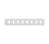 White Metal Air Vent Grille / 300mm x 50mm / with Shutter Flat Louvre Duct Cover/Powder Coated