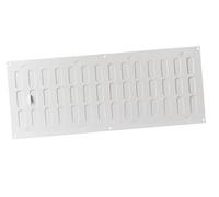 White Metal Air Vent Grille 500mm X 200mm With Shutter