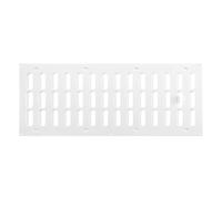 White Metal Air Vent Grille 500mm X 200mm With Shutter
