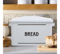White Metal Bread Bin | Grocer