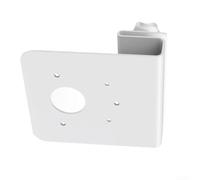 White Metal Gutter Mount for eufy Security for poe for ptz Cam for s4 | Outdoor Bracket for Solar Camera Easy Installation