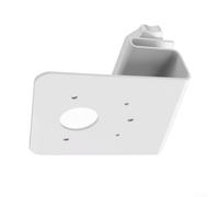 White Metal Gutter Mount,For Eufy Security For Poe For Ptz Camera | For Eufy Camera Gutter Mount,Sturdy Metal Bracket With Adjustable Angle,White Roof Edge Stand For Solar Security Systems