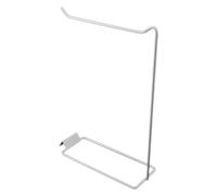 White Metal Manicure Display Stand with Vertical Multi Layer Plate
