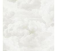 White Metropolis Painted Cloud Wallpaper Textured Paste The Wall Vinyl