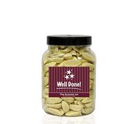 White MICE 1.8kg Medium Sweet Jar - A Personalised Gift Jar Filled with Your Favourite Retro Sweets! (Well Done)