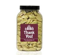 WHITE MICE 2.2kg LARGE Sweet Jar - A Personalised Gift Jar filled with your favourite Retro Sweets! (Thank You)