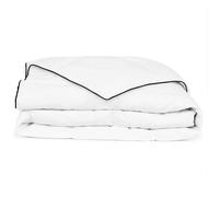 White Microfibre Duck Feather & Down Winter Duvet Quilt 200x220 cm EU Warm Thick