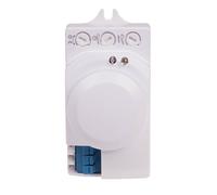 WHITE MICROWAVE MOTION/PRESENCE SENSOR 360° 1-10M DRM-01-24V