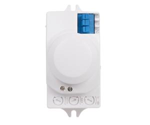 WHITE MICROWAVE MOTION/PRESENCE SENSOR 360° 1-10M DRM-01