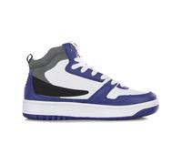 White Mid Sneaker with Embroidered Logo- male- Fila- Sneakers- Blue- 11 UK- Shoes 11 UK