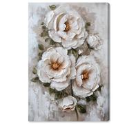 White Mirage II Canvas Print Floral Wall Decor by Art Remedy, Gallery Wrapped, 10 x 15