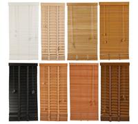 White MistReal Wood Venetian Blinds