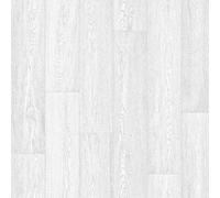 White Modern Wood Effect Anti-Slip Vinyl Flooring for Home, Shops, Offices, & Hospitals, 2.0mm Thick Cushion Backed Vinyl Sheet, 5 Years Warranty-5m(16'4") X 2m(6'6")-10m²