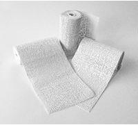 White Modroc Plaster of Paris Papier Mache Class Pack 8cm x 3m 16 Rolls for Kids Modelling Rolls by BCreative ®
