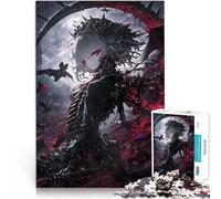 White Moon Gothic GirlPuzzle for teenagers 2000 Pieces Learning Educational Toys Family Games Enhance memory 70x100cm