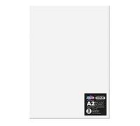 White Mount Board by Zieler® | 1.4mm Thick | High-White Sheets (A2 (3 Sheets))