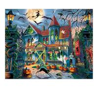 White Mountain 1000 Piece Jigsaw Puzzle, Enter If You Dare