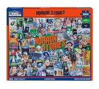 White Mountain Horror Stories Halloween Puzzles 1000 Pieces Jigsaw Puzzle for Fall and Autumn