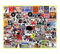 White Mountain - I Love Hockey, 1000 Piece Jigsaw Puzzle, Hockey Puzzle, NHL