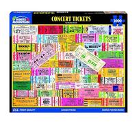 White Mountain Puzzles - Concert Tickets - 1000 Piece Jigsaw Puzzle