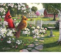 White Mountain Puzzles Country Life 1000 Piece Jigsaw Scenic Farm Puzzle