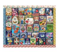 White Mountain 1000 Piece Jigsaw Puzzle Spring Collage Puzzles with Large Pieces Gift for Adults and Family 24x30 - Wisdom from The Garden