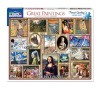 White Mountain Great Paintings 1000 piece jigsaw puzzle 760mm x 610mm (wmp)