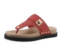 White Mountain Malabar Women's Footbed Sandal, Soft Red, 9.5