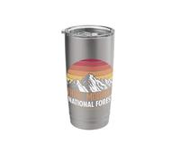 White Mountain National Forest Retro Adventure Design Stainless Steel Insulated Tumbler