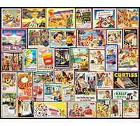 White Mountain Puzzle Great Old Ads 1000 Piece Jigsaw Puzzle 610 x 760mm