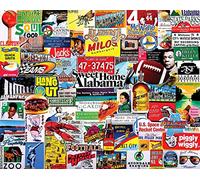 White Mountain Puzzle I Love Alabama 1000 Piece Jigsaw Puzzle 610 x 760mm