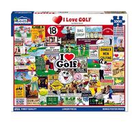 White Mountain Puzzle I Love Golf 1000 Piece Jigsaw Puzzle 610 x 760mm