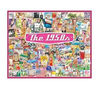 White Mountain Puzzle The 1950s 1000 Piece Jigsaw Puzzle 610 x 760mm