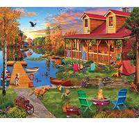 White Mountain Puzzles - Adventures at The Lake - 1000 Piece Jigsaw Puzzle