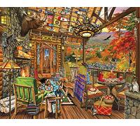 White Mountain Puzzles Autumn Porch, 1000 Piece Jigsaw Puzzle
